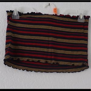 Tilly’s stripped crop top